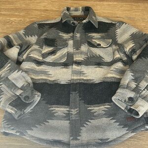 Aztec print mens jacket M Jachs